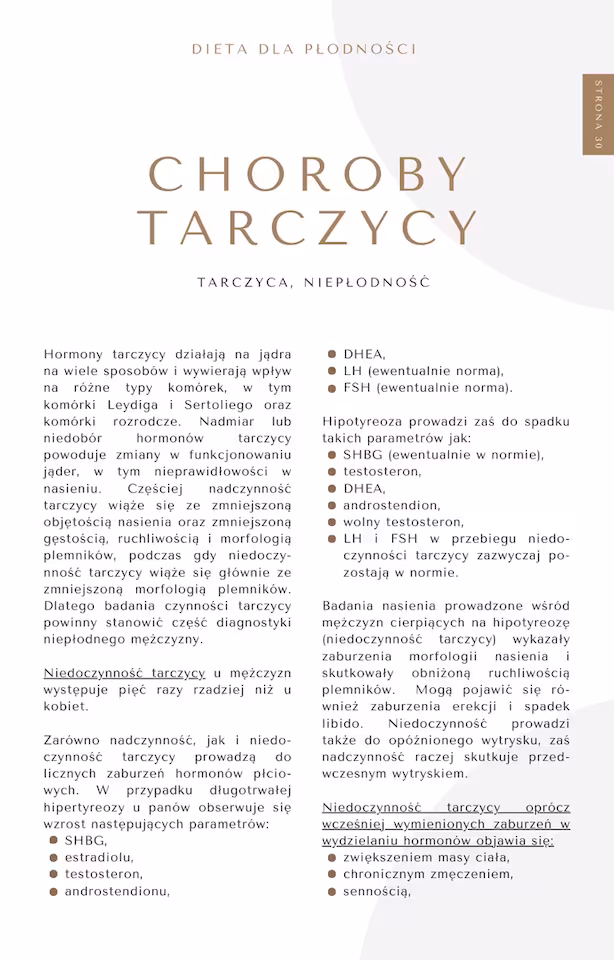 Zdjęcie produktu Dieta i kompendium w niepłodności mężczyzn