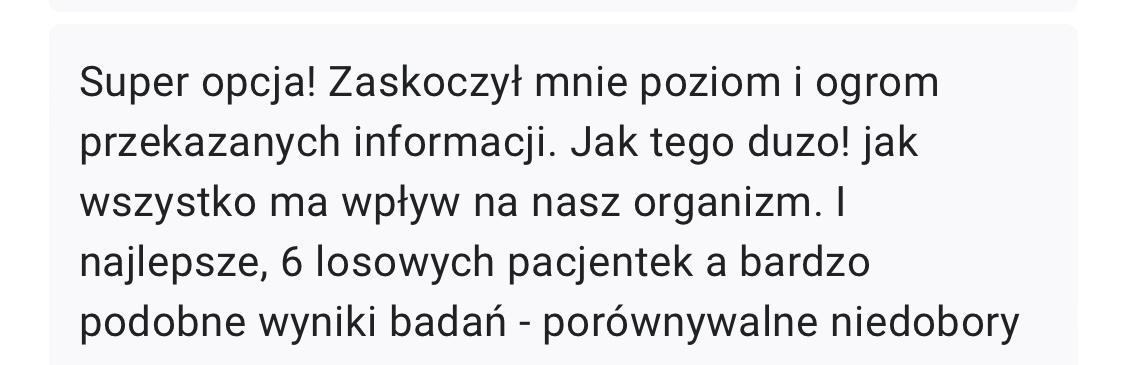 Zdjęcie produktu Masterclass - "Analiza przypadku z omówieniem wyników badań - endometrioza, niepłodność, problemy jelitowe"