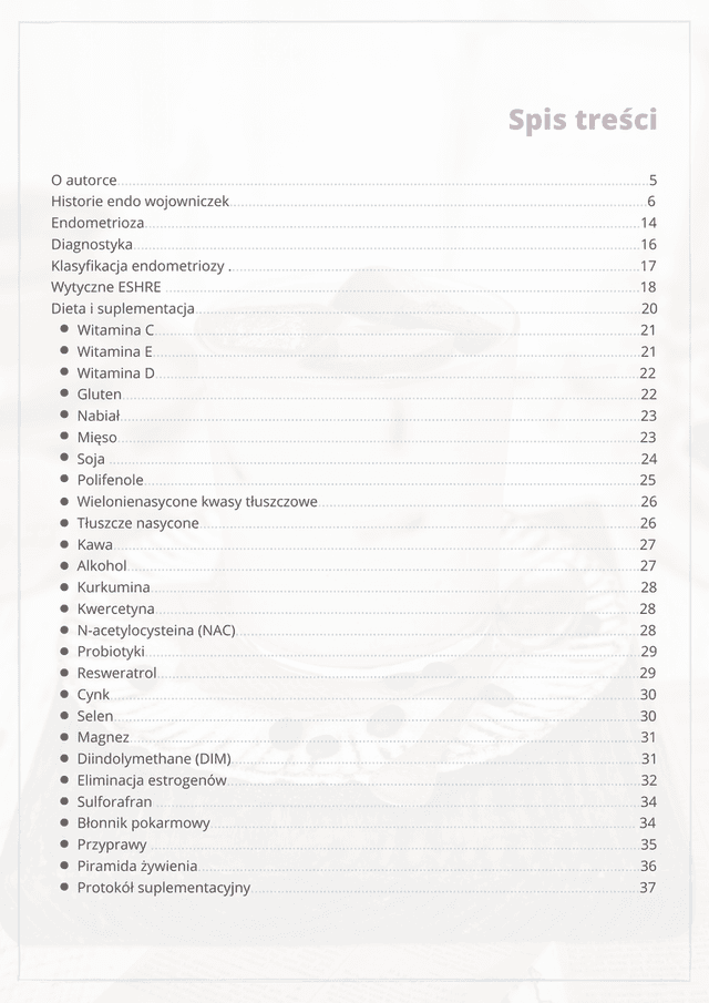 Dieta przeciwzapalna Endometrioza | Bolesne miesiączki 1800 kcal i ENDO eBOOK
