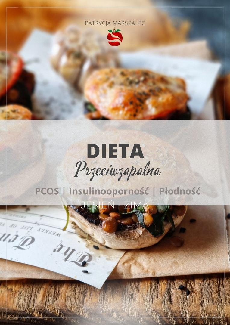 Dieta przeciwzapalna Jesień - Zima PCOS| IO| Płodność 1800 kcal